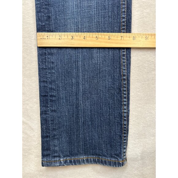Seven7 Jeans Womens 10 Blue Premium‎ Denim Straight-Leg Stretch - Picture 9 of 9